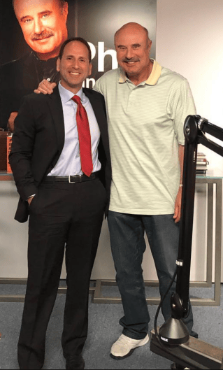 Justin Paperny and Jimmy Kimmel